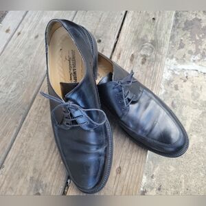 JOHNSTON & MURPHY Black Oxfords 10.5
